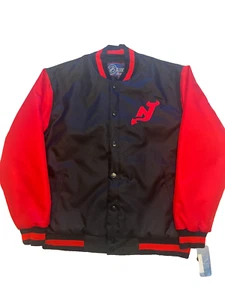 NJ Devils Stadium Series Trainer Letterman Jacke EXTRA LARGE XL Neu mit Etikett - Bild 1 von 14