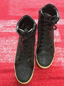 KENNEL SCHMENGER Leder Sneaker Glitzer und Nieten Elements Gr. 39,5 - Bild 1 von 7