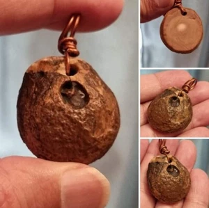 Spiritual قلاده حجر هبهاب افريقي قديمHabhab  Stone very old afric Bronze Pendant - Picture 1 of 5