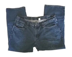 Sonoma Jeans 42 x 30 Straight Leg Dark Wash Denim 100% Baumwolle Top Zustand - Bild 1 von 9