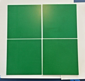 Original Lego Grundplatten Menge 4 grün 32x32 - Bild 1 von 10