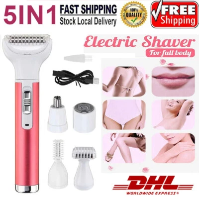 Elektrischer Rasierer Intimbereich USB Damenrasierer Bikini Trimmer Epilierer!! - Bild 1 von 4