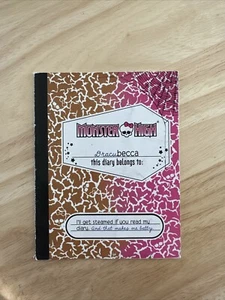 Monster High Freaky Fusion Dracubecca Doll journal 2013 BJR38 - Picture 1 of 2