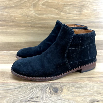 Botines Marc Jacobs 36 EE. UU. 6 Negro Gamuza Cremallera al Tobillo Foto 1 de 4