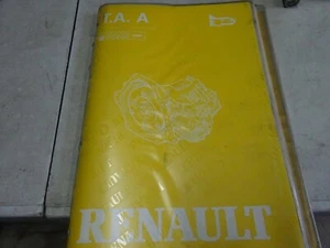 manuel d’atelier TA.ARenault 7711092573 transmission automatique R21 R19 R25 - Imagen 1 de 5