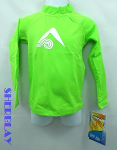Kanu Surf Boys  Platinum Rashguard Toddler Boys 2T Neon Green - Picture 1 of 2