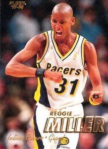 1997 INDIANA PACERS NBA Card REGGIE MILLER Fleer - Bild 1 von 3