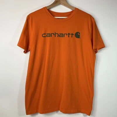 Carhartt Short Sleeve Crew Neck T-Shirt Orange Boy’s XL - Image 1 of 4
