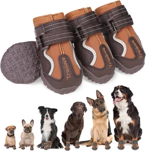 Antirutsch Hundeschuhe - wasserdichte Hundeschuhe & Pfotenschutz EXPAWLORER 4 Stück - Bild 1 von 7