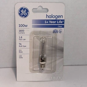 GE Clear 100w Light Bulb - T4 Specialty Bulb - Picture 1 of 2