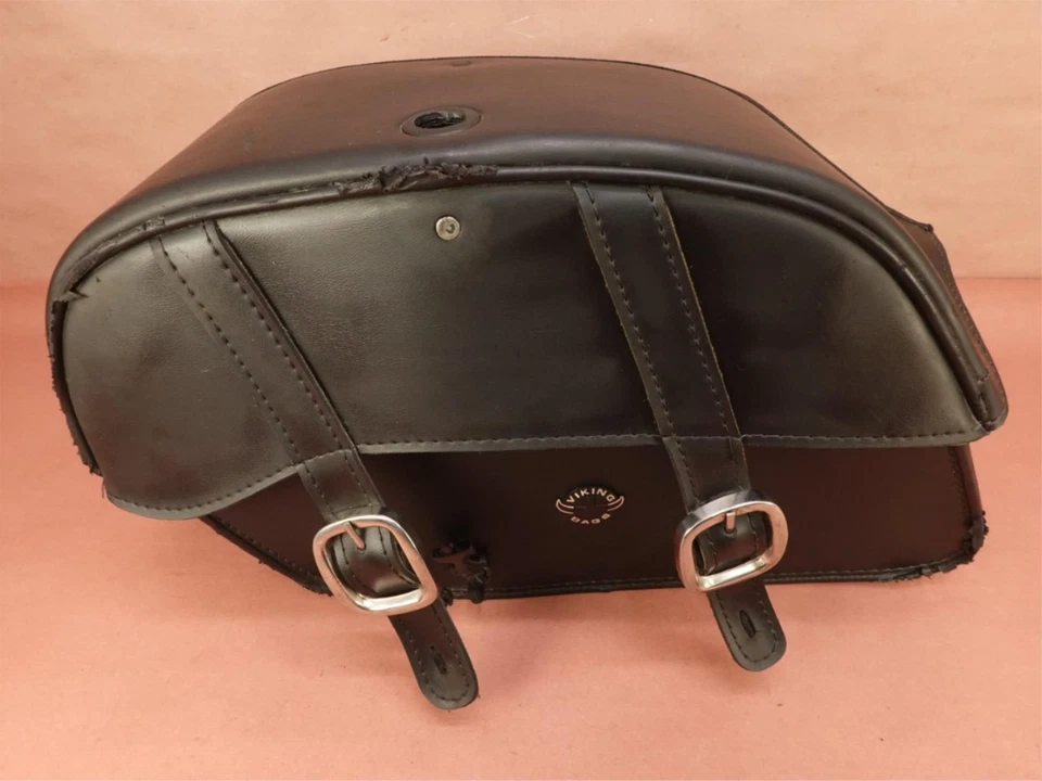 1998-2015 YAMAHA V STAR 650 XVS650 Classic VIKING BAGS Left Saddle Bag Saddlebag - Image 1 of 4