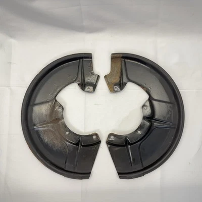 Par de placas de respaldo de pinza de freno delantera derecha izquierda OEM 1995-1998 Porsche 911 993 Foto 1 de 4