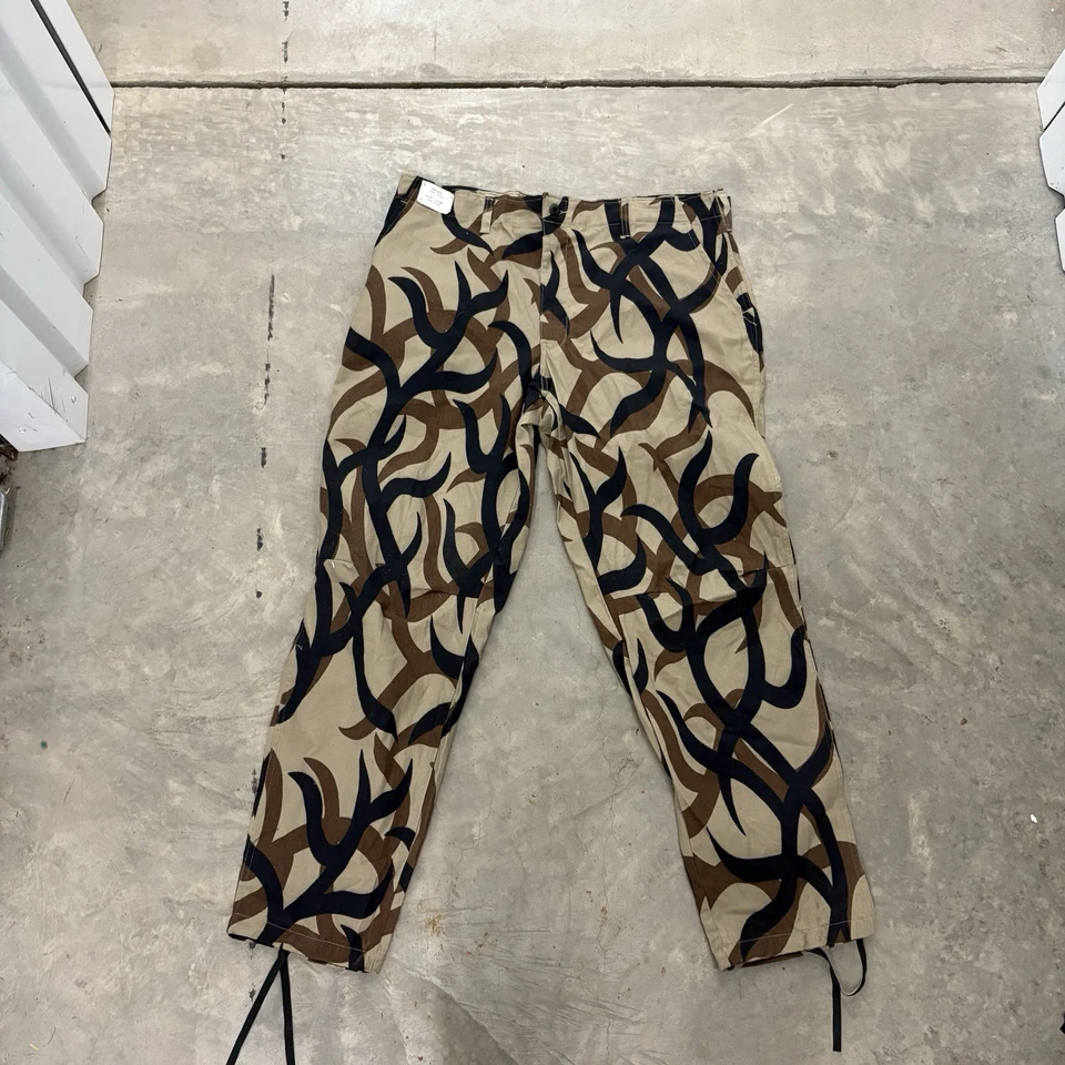 Calça camuflada masculina vintage ASAT longa brigada EUA caça troféu AOP tribal crocante - Imagem 1 de 4