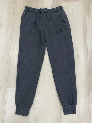 Pantalones deportivos Puma cálidos de lana para hombre algodón POLIÉSTER gris talla mediana Foto 1 de 4