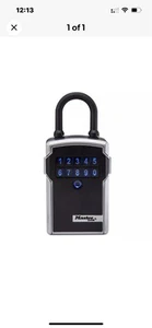 Master Lock 5440 Bluetooth Portable Door Lock Box For Your Home Or Office. - Picture 1 of 3