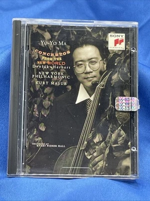 Yo-Yo MaConcertos from The New World Dvorak Herbert (MiniDisc) RARE - Image 1 of 4