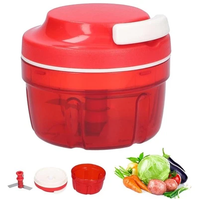 Multi Zerkleinerer Gemüseschneider manuell Zwiebelschneider Rührblatt - Bild 1 von 4