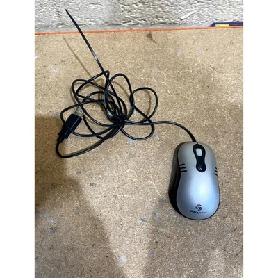 Targus AMU4302EUK Optical Mouse Grey Wired USB 3-Buttons Scroll Wheel for PC - Image 1 of 4