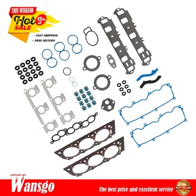 Juego de juntas de culata aptas para Ford Aerostar 1994-2001 Mazda B3000 3,0 L V6 1991-1997 Foto 1 de 4