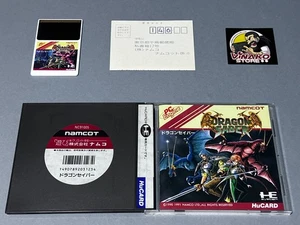 Dragon Saber PC Engine Hucard NTSC-J Reg.card - Picture 1 of 8