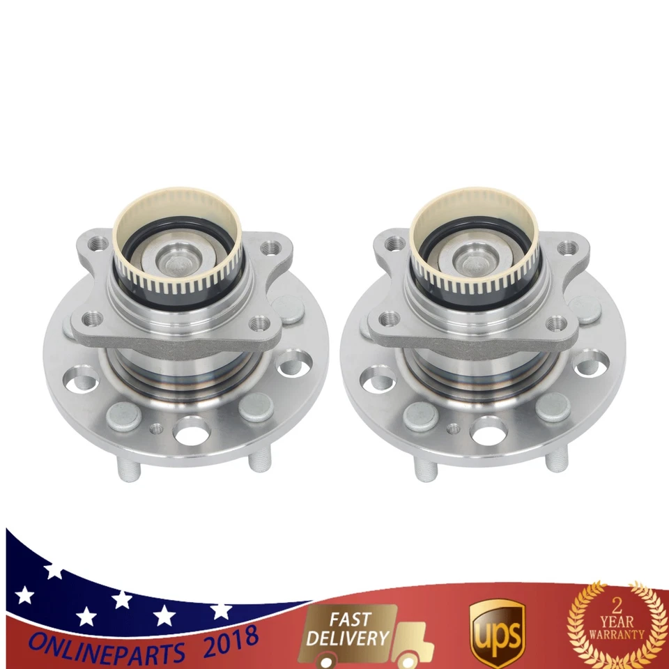 Par de conjuntos de cojinetes de cubo de rueda trasera para Hyundai Tucson 2009 2010-2015 512437 Foto 1 de 4