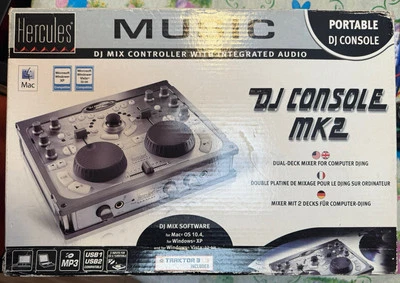 Hercules DJ MK2 Console Controller Interface Portable DJ Equipment NEW IN BOX!! - Image 1 of 4