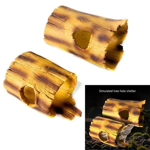 Texture Reptiles Hideouts Shelter Climbing Decors For Terrariums Vivarium - Picture 1 of 10