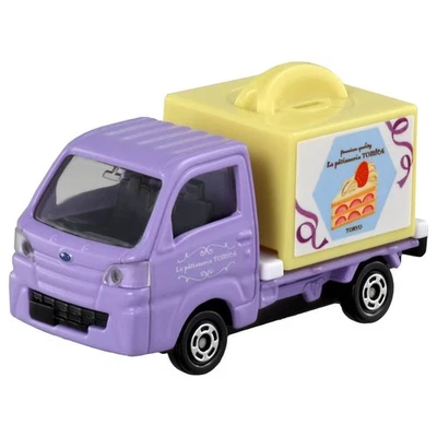 Takara Tomy Tomica Die-cast Model Car 1/55 No.27 Subaru Sambar Cake Car - Image 1 of 4