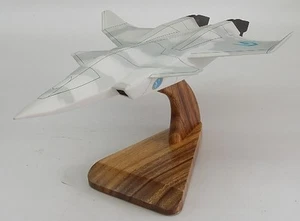 XFA-36A Game Ace Combat 3 Aircraft Mahogany Kiln Dry Wood Model Small New - Picture 1 of 1