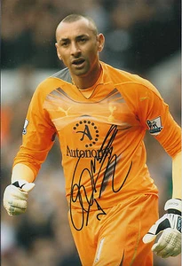Heurelho GOMES Signed Autograph 12x8 Photo + COA Spurs Genuine RARE - Picture 1 of 1