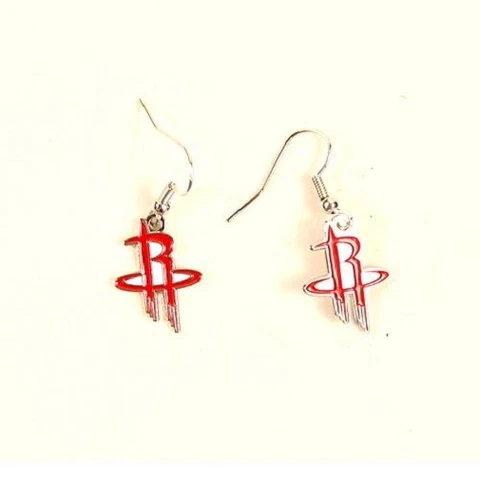 Houston Rockets NBA Sophie Style Dangle Earrings Cover