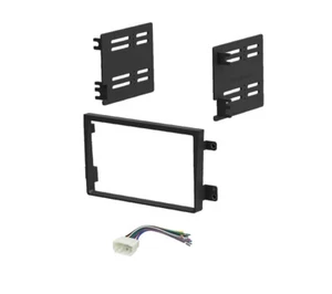 Double DIN Installation Car Stereo Dash Kit w/harnes for 2007-2011 Honda Element - Picture 1 of 4