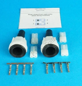 2 x Marcador Enchufe y Pines y Diagrama Radex 2800 2900 5800 6400 6800 Lámpara - Imagen 1 de 1