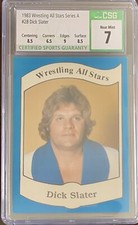1983 Wrestling All Stars #28 DICK SLATER CSG 7 NR-MT Rookie RC WWF WWE WCW NWA