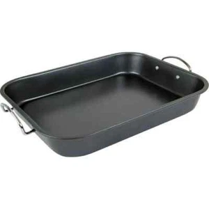 Bandeja para horno 40x28 grande profunda antiadherente carne pavo pollo asado lata - Imagen 1 de 1