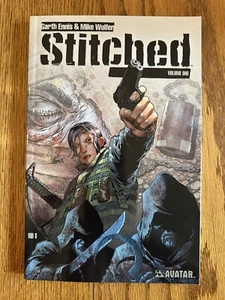 Stitched Vol 1 Avatar Graphic Novel By Ennis And Wolfer - Picture 1 of 2