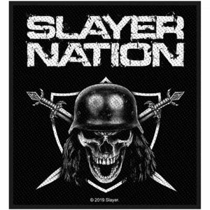 SLAYER - NATION - WOVEN PATCH - BRAND NEW - MUSIC BAND SP3131 - Bild 1 von 1