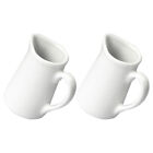  2pcs Small Ceramic Creamer Coffee Milk Creamer Pitcher Milk Jug Ceramic Milk
