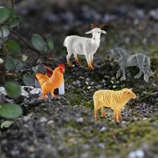 Farm Animals Figures Toy Realistic Action Animals in 12pc Carry Decor V3 L7D9