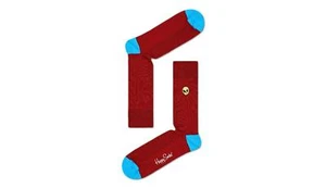 Happy Socks Rouge Alien Unisex Premium Cotton Socks 1 Pair Size 7-11 - Picture 1 of 1
