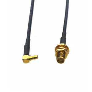 Cable RP-SMA female bulkhead to SSMB plug RA RG316 6"~10FT microwave Repeater - Picture 1 of 5
