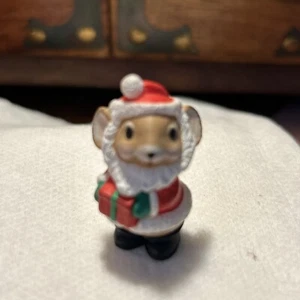 1986 Hallmark Christmas Merry Miniature Mr Mouse XHA3573 HMK Keepsake Collectibl - Picture 1 of 3