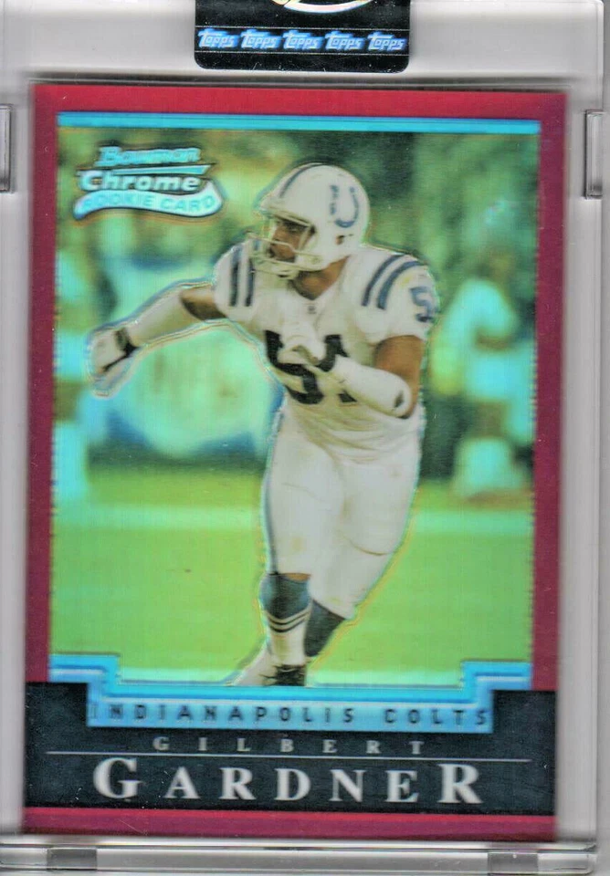 Gilbert Gardner-Colts-2004 Bowman Chrome Red Refractor Card #136 (57/210) - Image 1 of 2