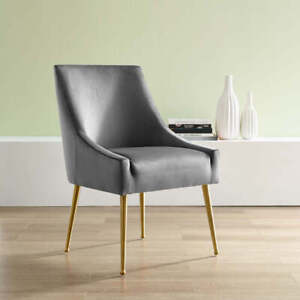 Modway Discern Upholstered Performance Velvet Dining Chair Choose Seat Color