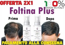 FOLTINA Plus 2X1 Originale Anticaduta Lozione per infoltire i capelli ricrescita