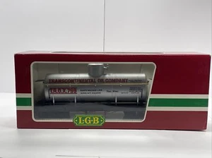 LGB "G" Scale #4080-Y01 Transcontinental Oil Co. Tank Car - Picture 1 of 10