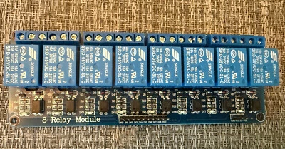 8 Channel DC 5V Relay Module for Arduino Raspberry Pi - Image 1 of 3