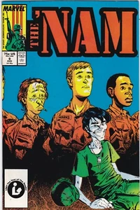 THE NAM Comic Issue 9 —  Marvel Comics 1987 VF+ Vietnam War Story - Picture 1 of 2