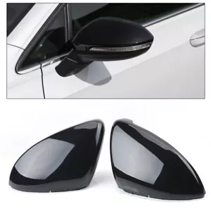 Coppia calotte specchietti retrovisori esterni neri OEM VW Golf 7 VII Variant GTI R e - Foto 1 di 17