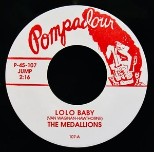 THE MEDALLIONS & THE GAILTONES~R&B Doo-Wop 45~POMPADOUR Records #107~Near Mint - Foto 1 di 2
